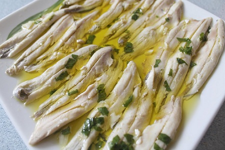 anchovies in vinegar